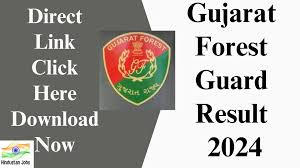 Gujarat Forest Guard Final Answer key 2024